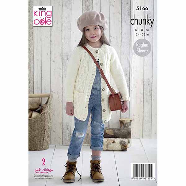 king-cole-5166-jacken-strickanleitung-comfort-chunky image 2
