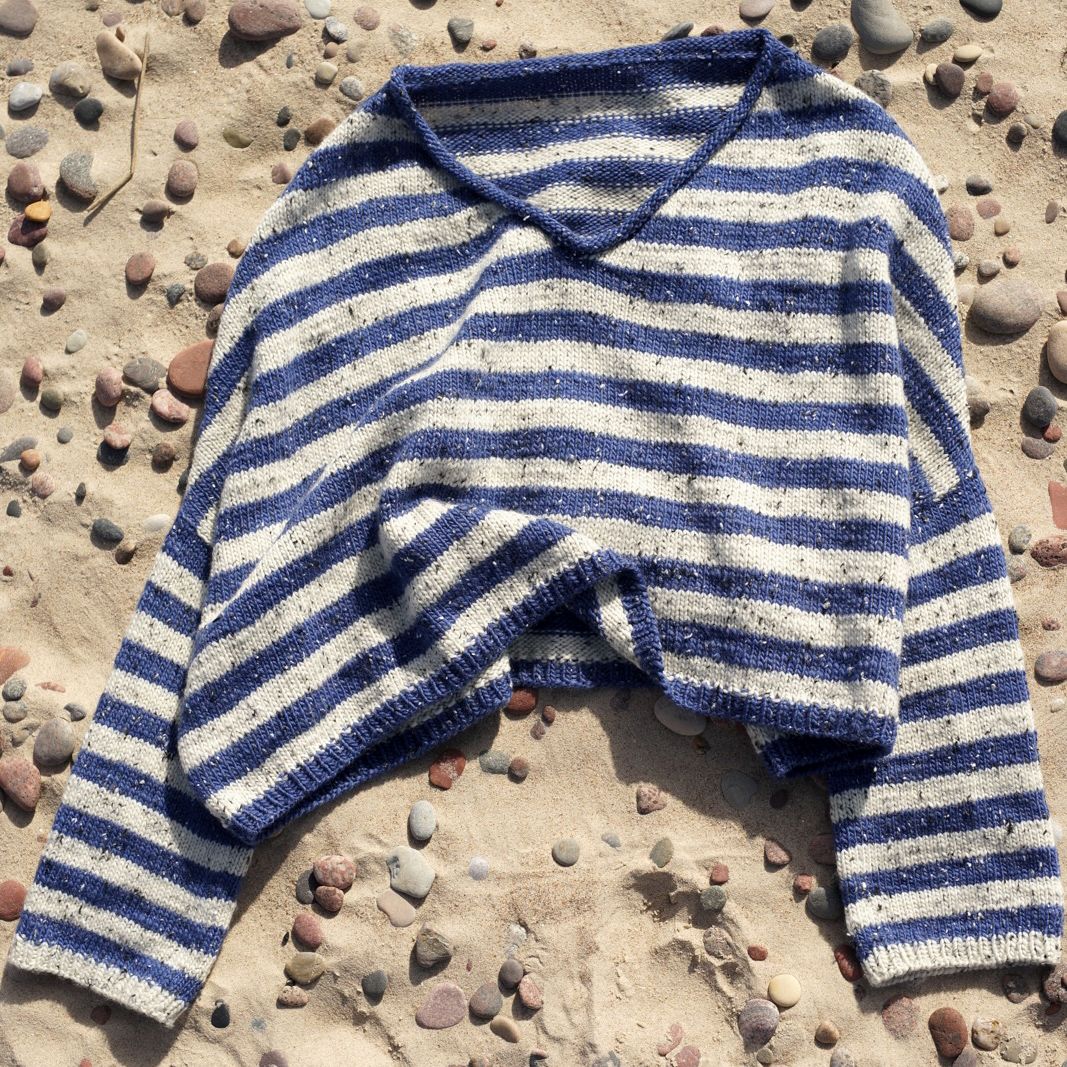 hobbii-anleitungen-marine-strickanleitung-pullover-xs-oversize image 4