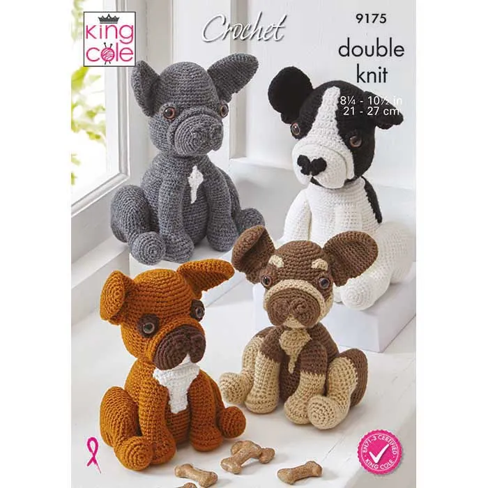 king-cole-9175-h-kelanleitung-amigurumi-hund-bulldogge image 1