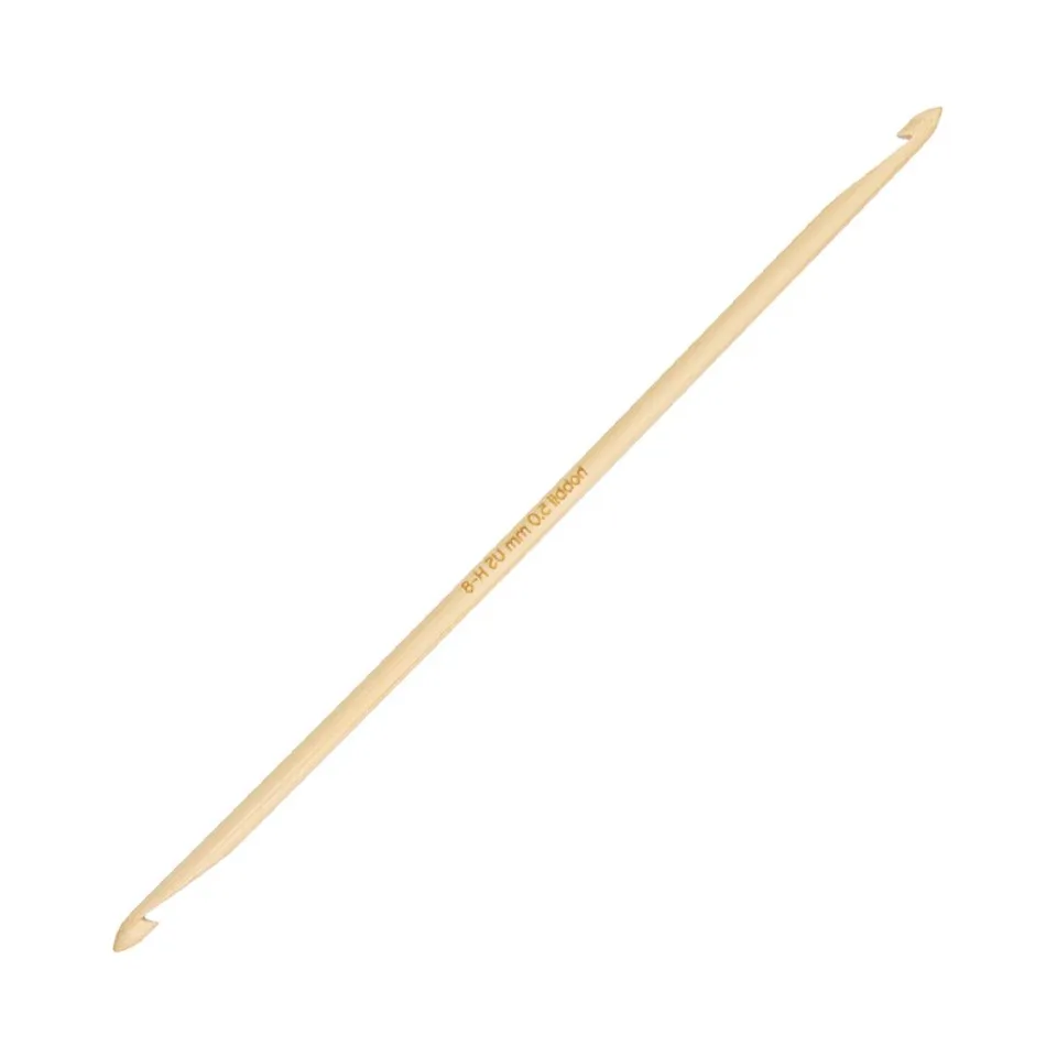 hobbii-h-kelnadeln-doppelte-tunesische-h-kelnadel-bambus-20-cm image 1