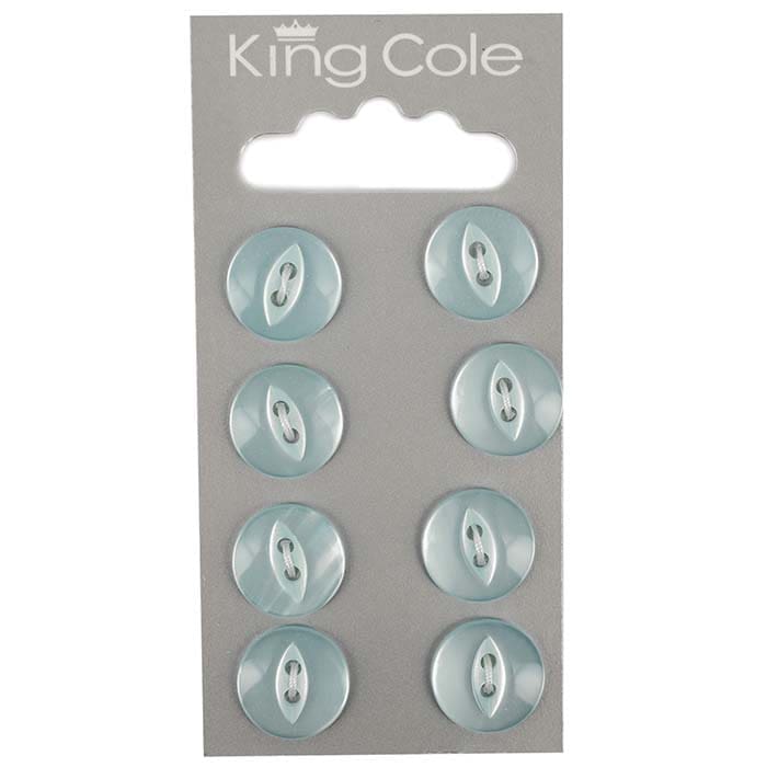king-cole-haberdashery-fish-eye-kn-pfe-blau-klein image 1