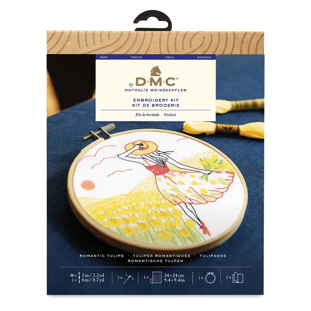 dmc-romantische-mohnblumen-stickset-rahmen-einfach image 1