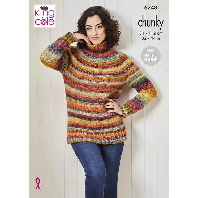 king-cole-6248-pullover-in-runden-strickanleitung image 1