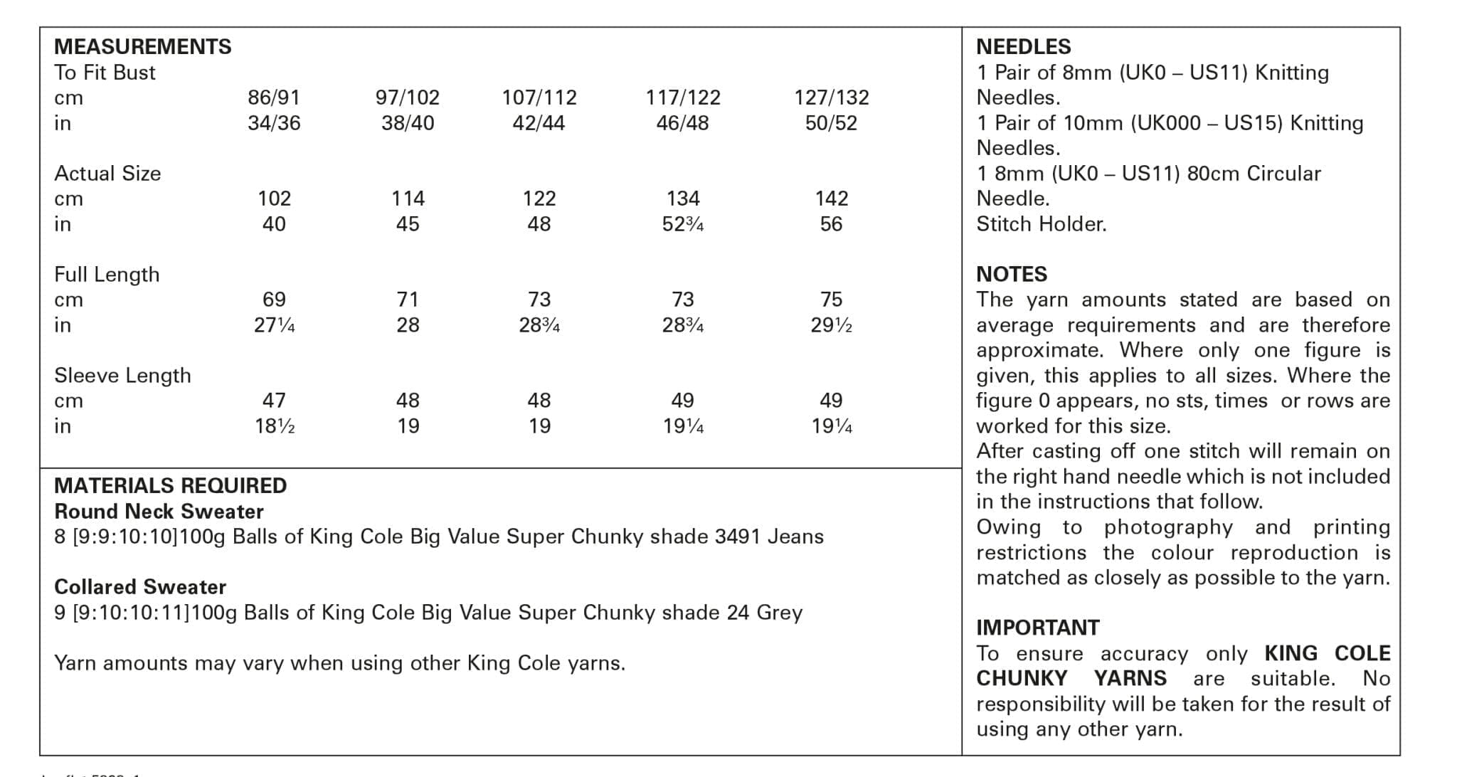 king-cole-5838-big-value-super-chunky-pullover-anleitung image 2
