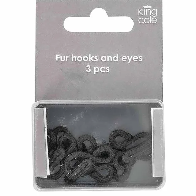 king-cole-haberdashery-pelz-haken-sen-verschluss-ann-hbar image 1