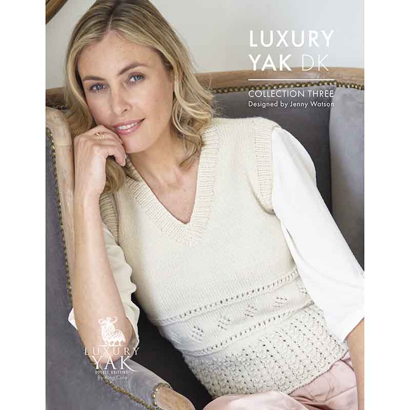 king-cole-luxury-yak-dk-book-3-strickbuch-88-seiten image 1