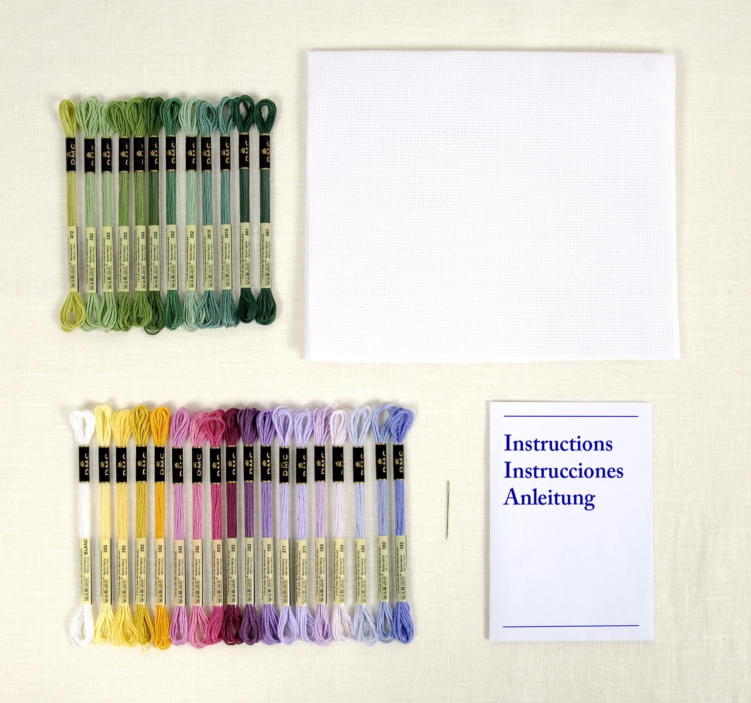 dmc-herbes-kreuzstich-set-kr-uter-aida-moulin-stickgarn-kit image 3