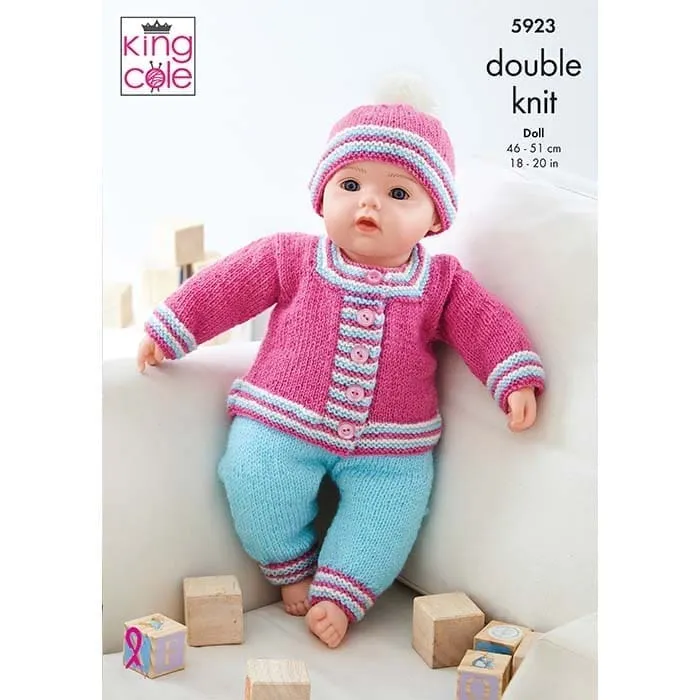 king-cole-5923-strickanleitung-puppenkleidung-pricewise-dk image 1