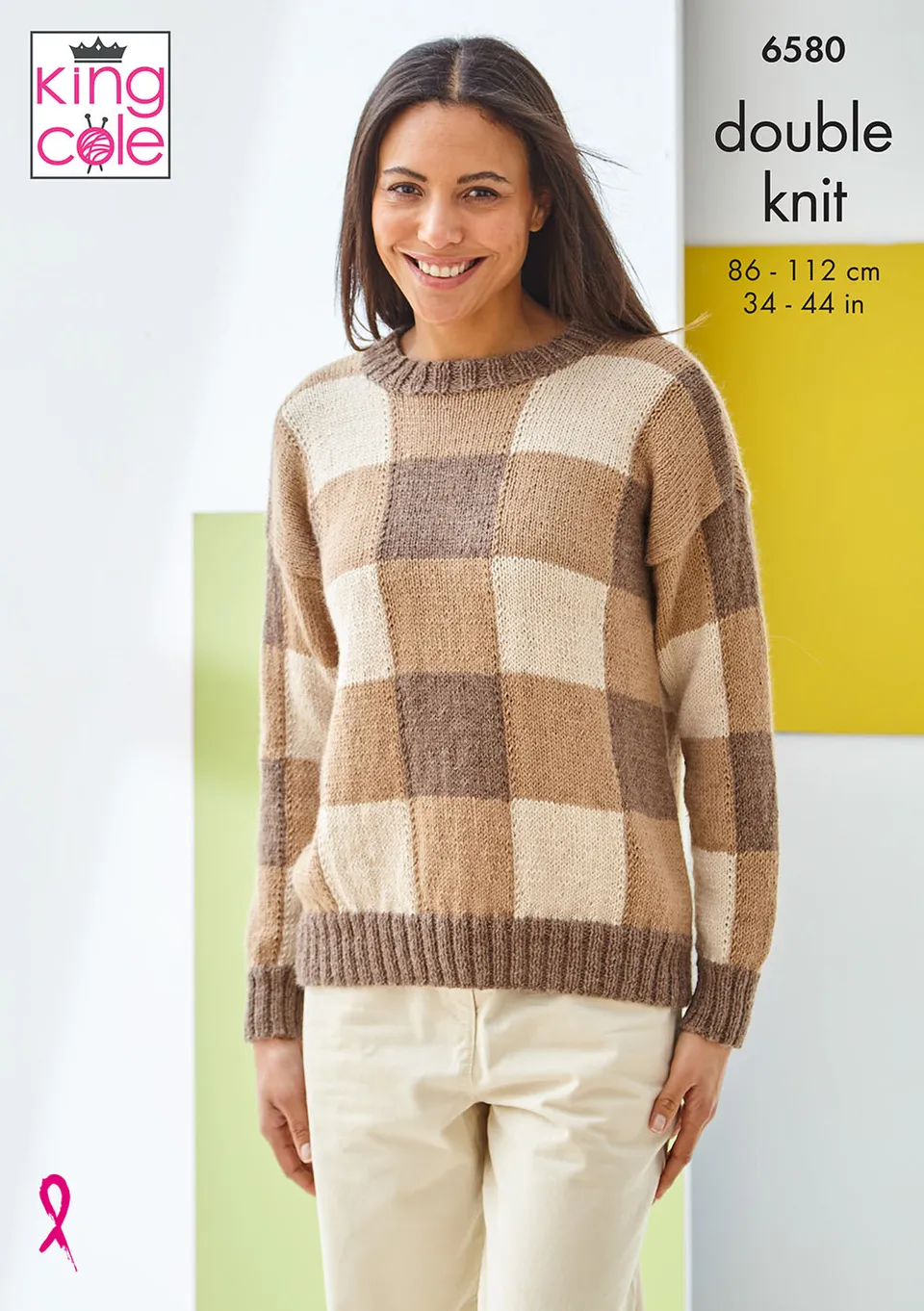 king-cole-6580-strickanleitung-pullover-baby-alpaca-dk image 1