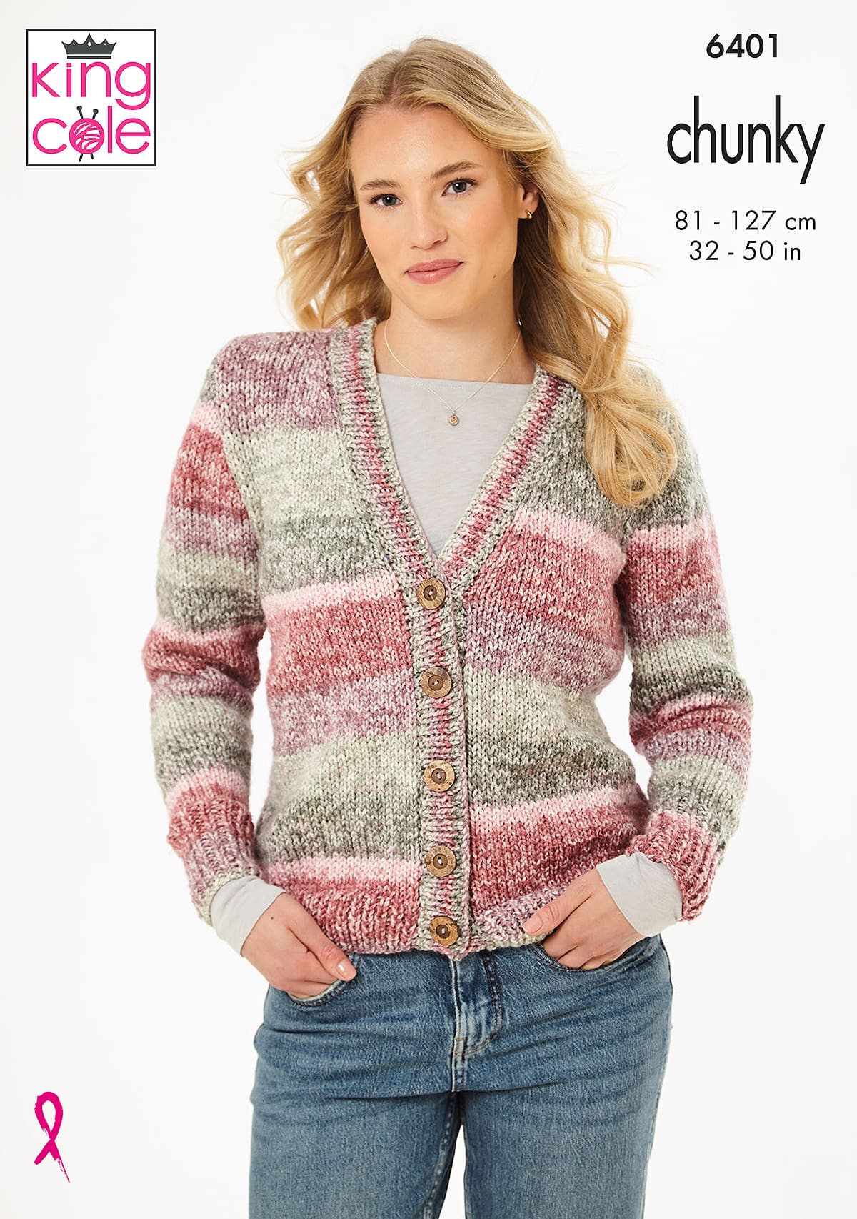 king-cole-patterns-6401-strickanleitung-cardigan-slipover-hedgerow image 1