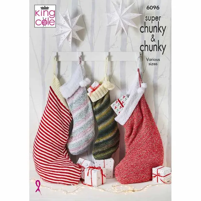 king-cole-6096-weihnachtssocken-strickanleitung-chunky image 1