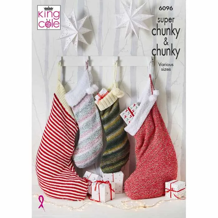 king-cole-6096-weihnachtssocken-strickanleitung-chunky image 1