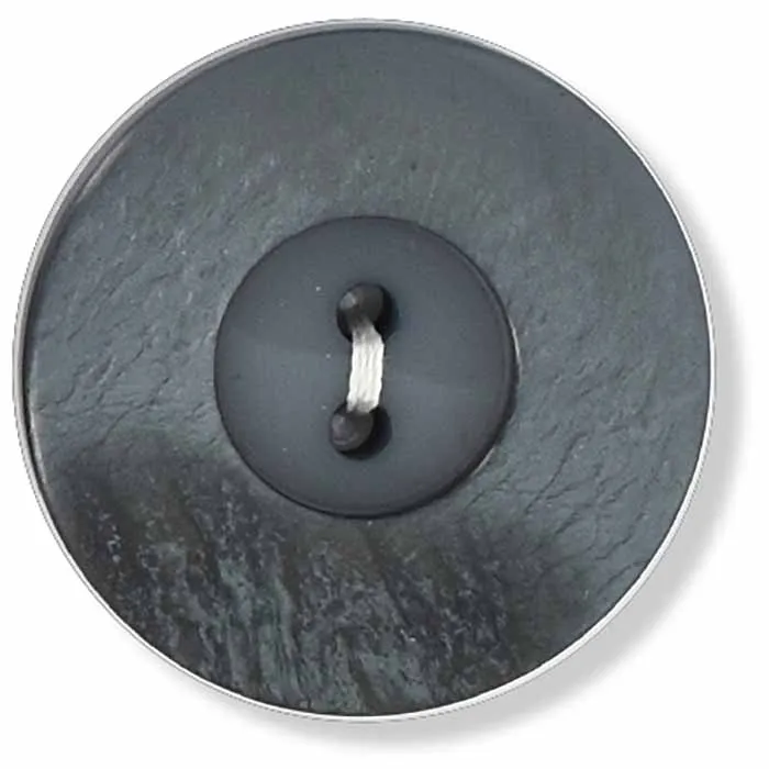 king-cole-haberdashery-knopf-schwarz-54-ligne-dick-rand image 1