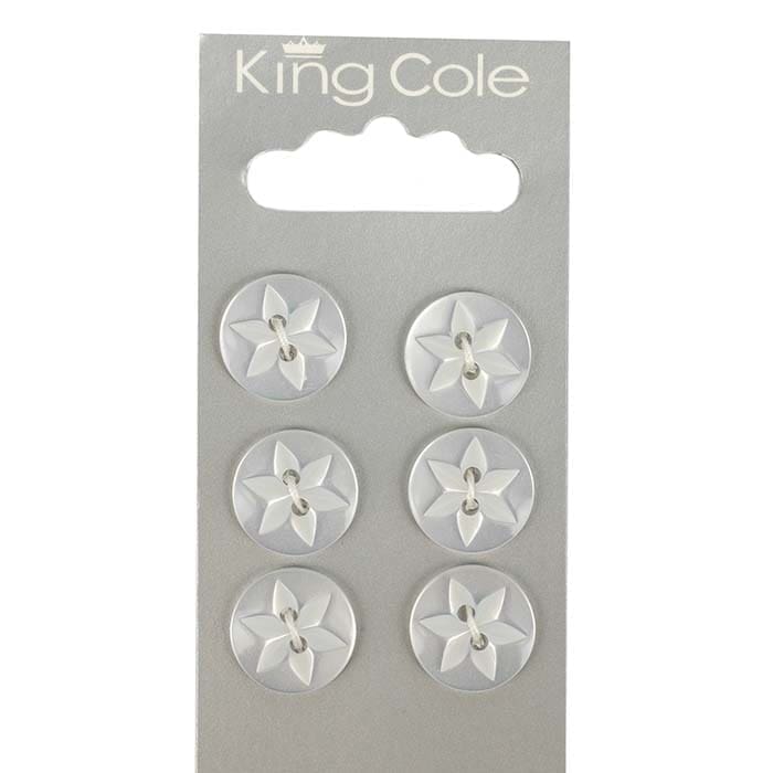 king-cole-haberdashery-flower-kn-pfe-transparent-mittel image 1