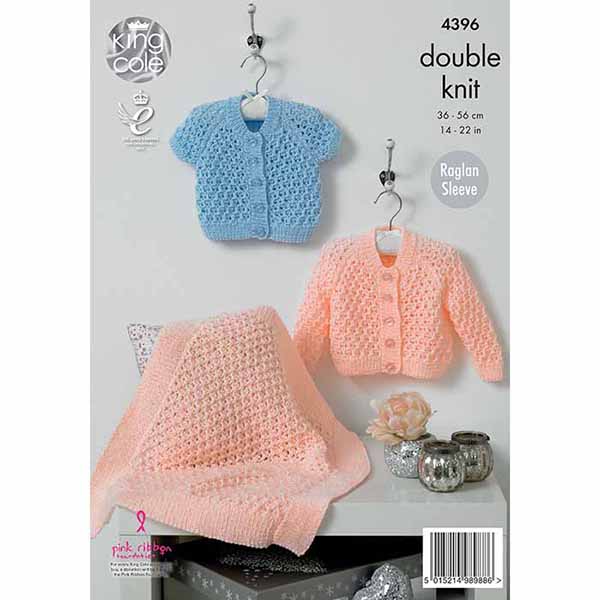 king-cole-4396-babyjacken-strickanleitung-baby-glitz-dk-decke image 2