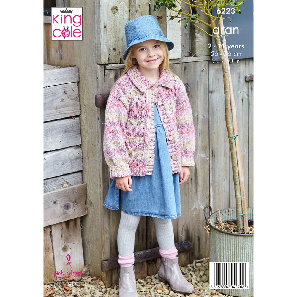 king-cole-6223-kinderjacken-anleitung-crescendo-aran image 2