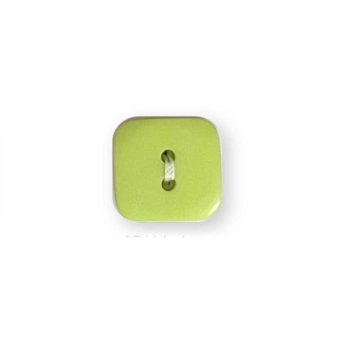 king-cole-haberdashery-knopf-eckig-limette-30-ligne image 1
