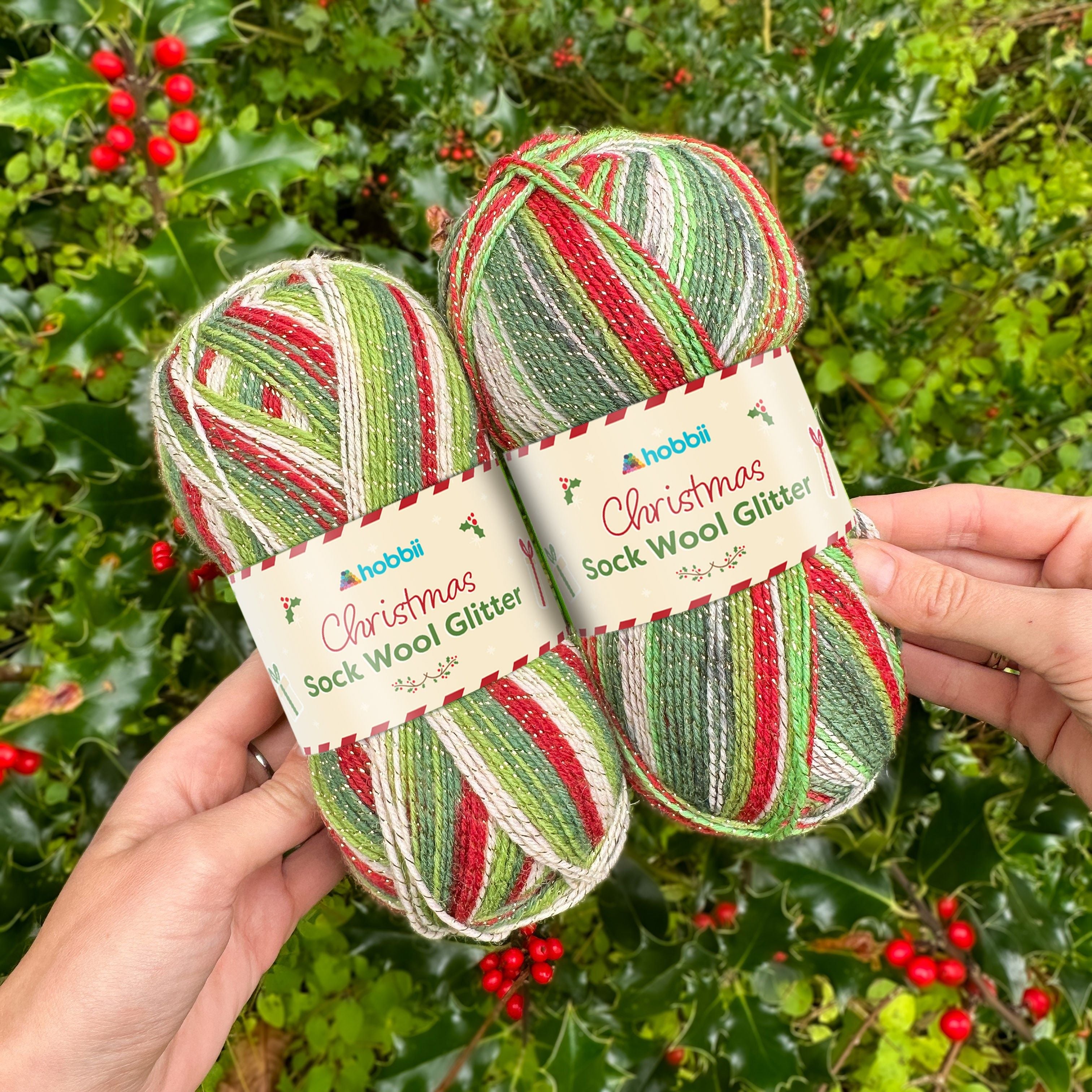 hobbii-christmas-sock-wool-glitter-sockenwolle-rudolph-01-glitzer image 7