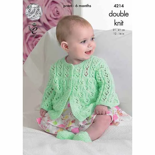 king-cole-4214-strickanleitung-babyjacke-comfort-dk-set image 1