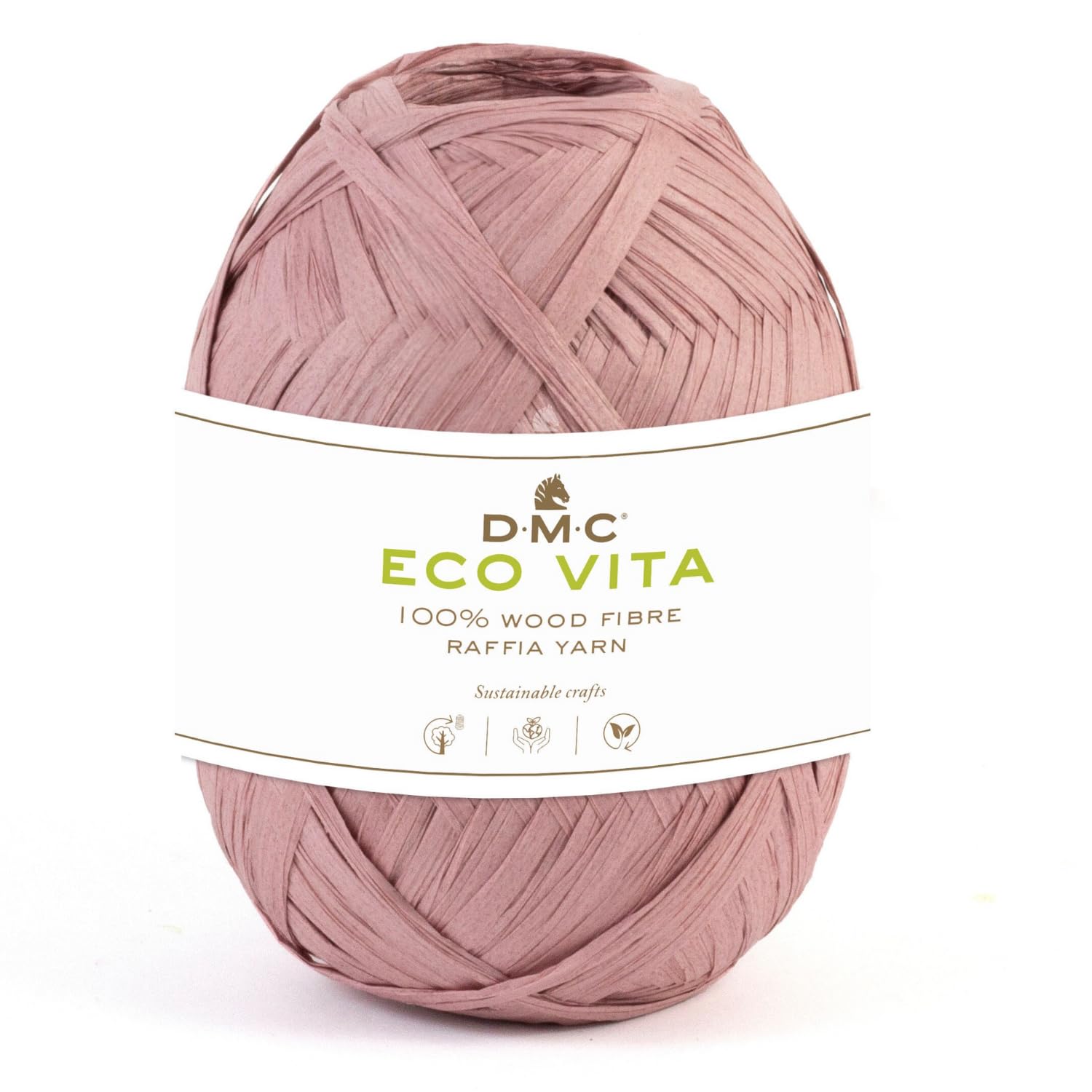 dmc-eco-vita-raffia-h-kelgarn-farbe-2-50g-holzfaser image 2