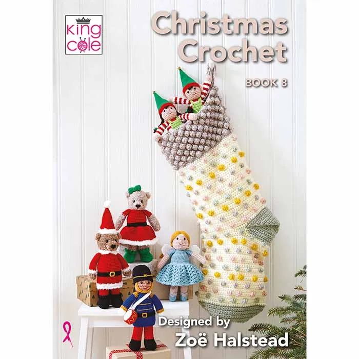 king-cole-christmas-crochet-book-8-h-kelbuch-weihnachten image 1