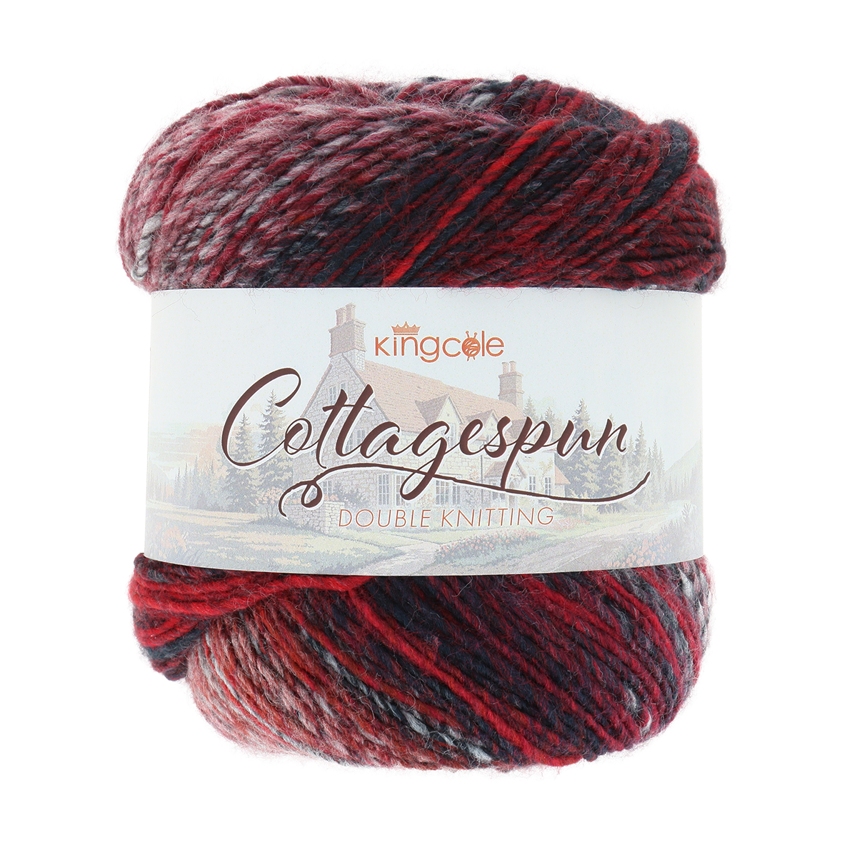 king-cole-cottagespun-dk-strickwolle-tweed-optik image 1