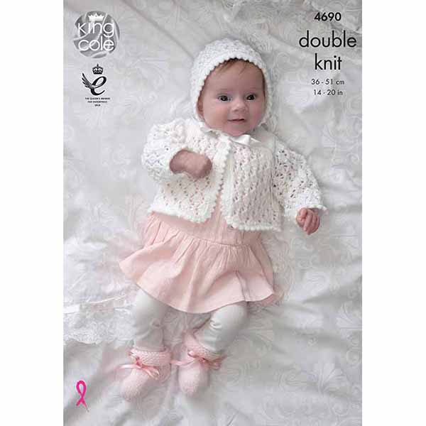 king-cole-4690-baby-set-strickanleitung-comfort-dk image 1