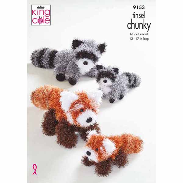 king-cole-patterns-9153-strickanleitung-panda-waschb-r-tinsel image 1
