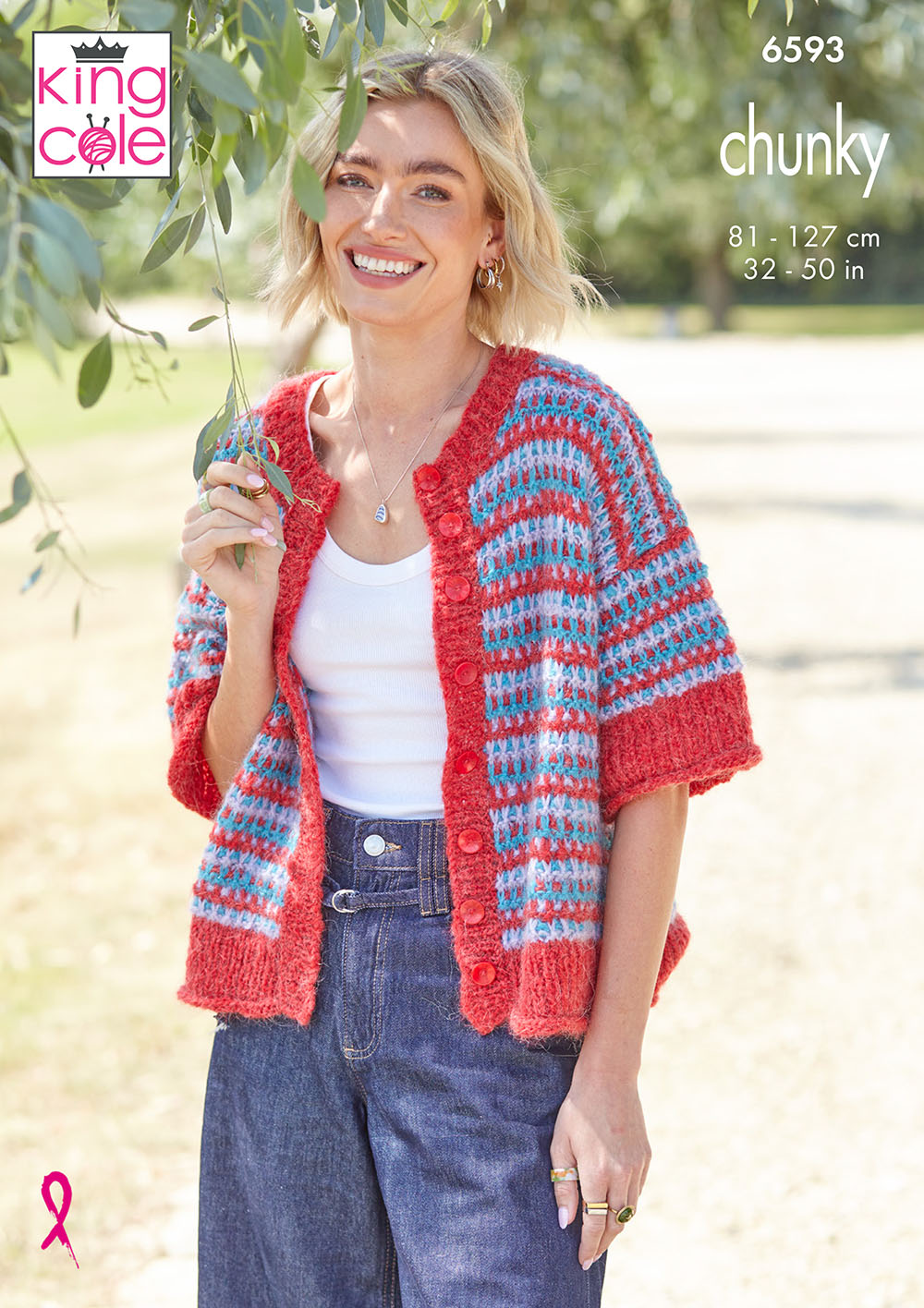king-cole-patterns-6593-strickanleitung-cardigan-pullover image 1