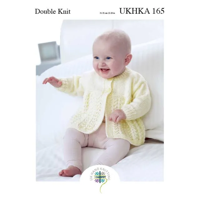 king-cole-patterns-165-cardigan-strickanleitung-babymantel image 1