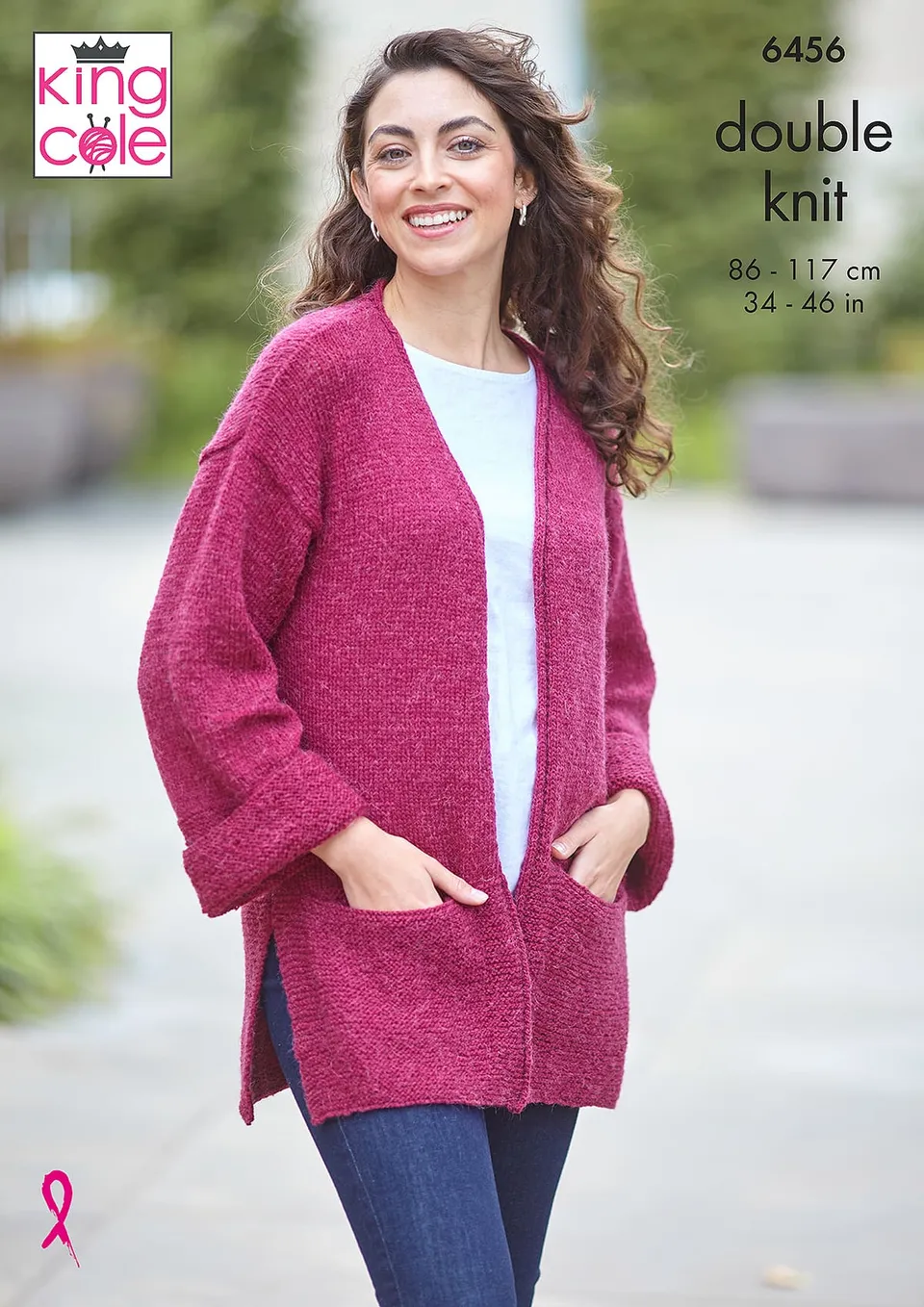 king-cole-patterns-6456-strickanleitung-pullover-cardigan image 1