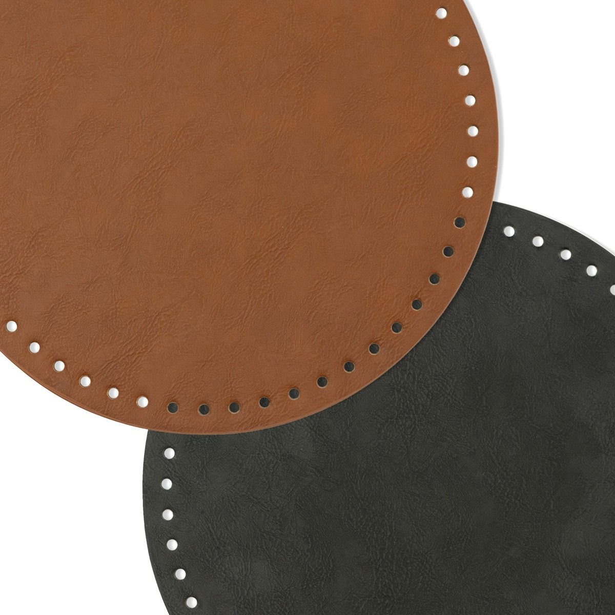 hobbii-taschenboden-rund-25-cm-schwarz-pu-leder image 3