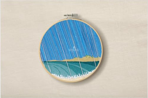 dmc-ocean-rain-stickset-mittel-ozean-baumwolle image 6