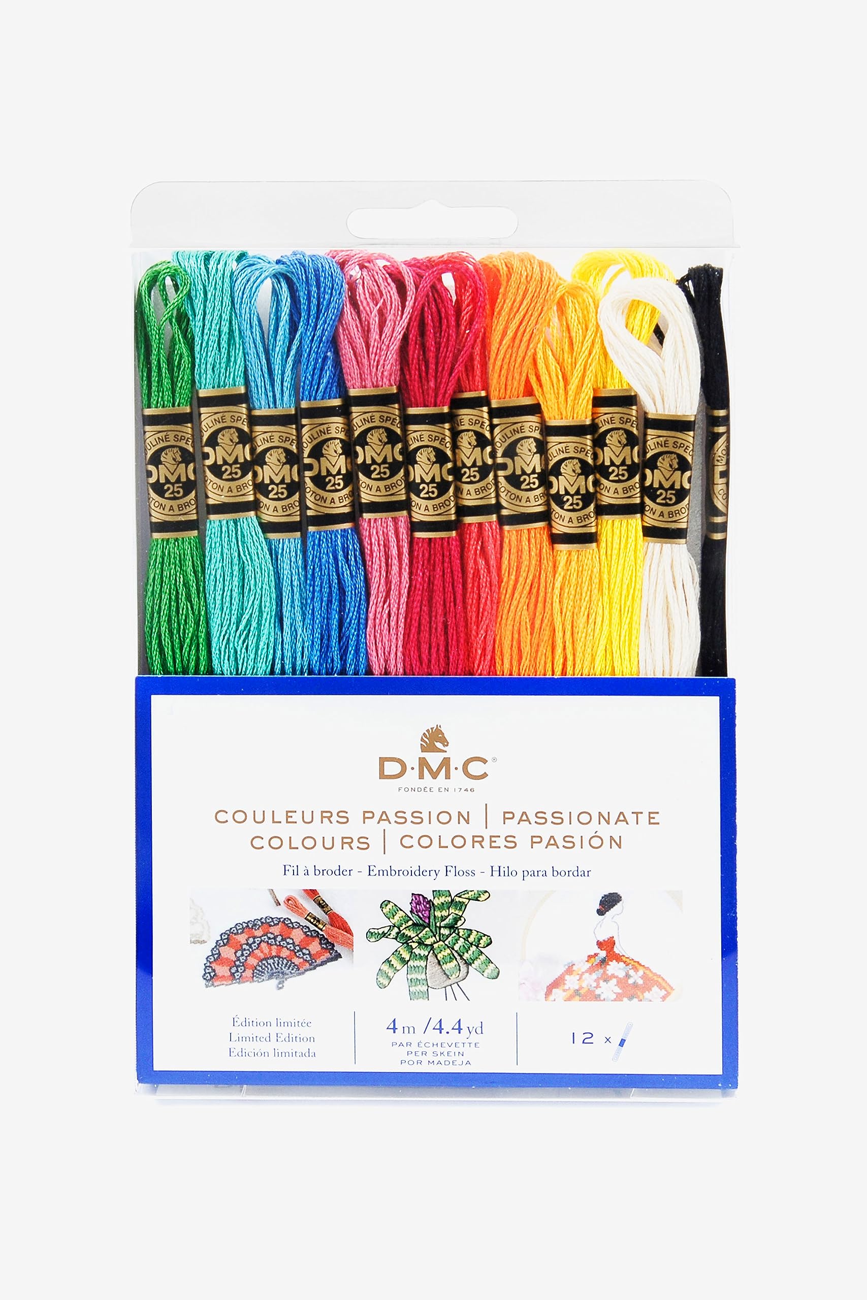 dmc-moulin-sp-cial-stickgarn-set-leidenschaft-12x4m-baumwolle image 1