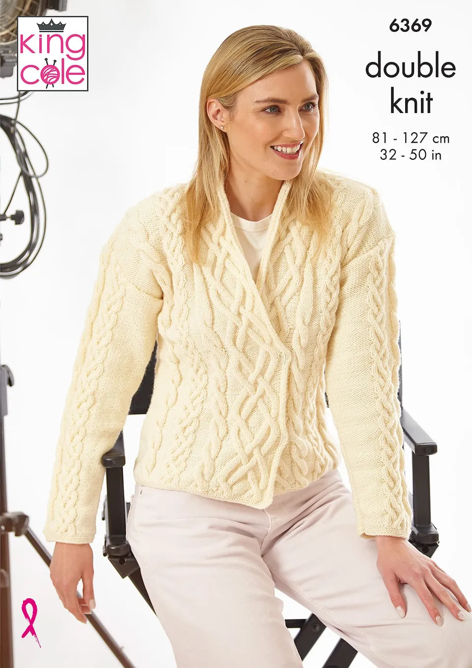king-cole-patterns-6369-strickanleitung-jacke-merino-blend-dk image 1