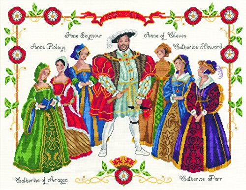 dmc-henry-viii-kreuzstichset-aida-wei-baumwolle image 3
