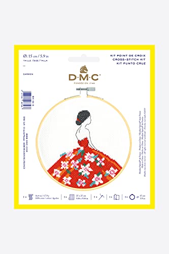 dmc-carmen-kreuzstich-set-rund-15-2-cm-mit-bambusrahmen image 5