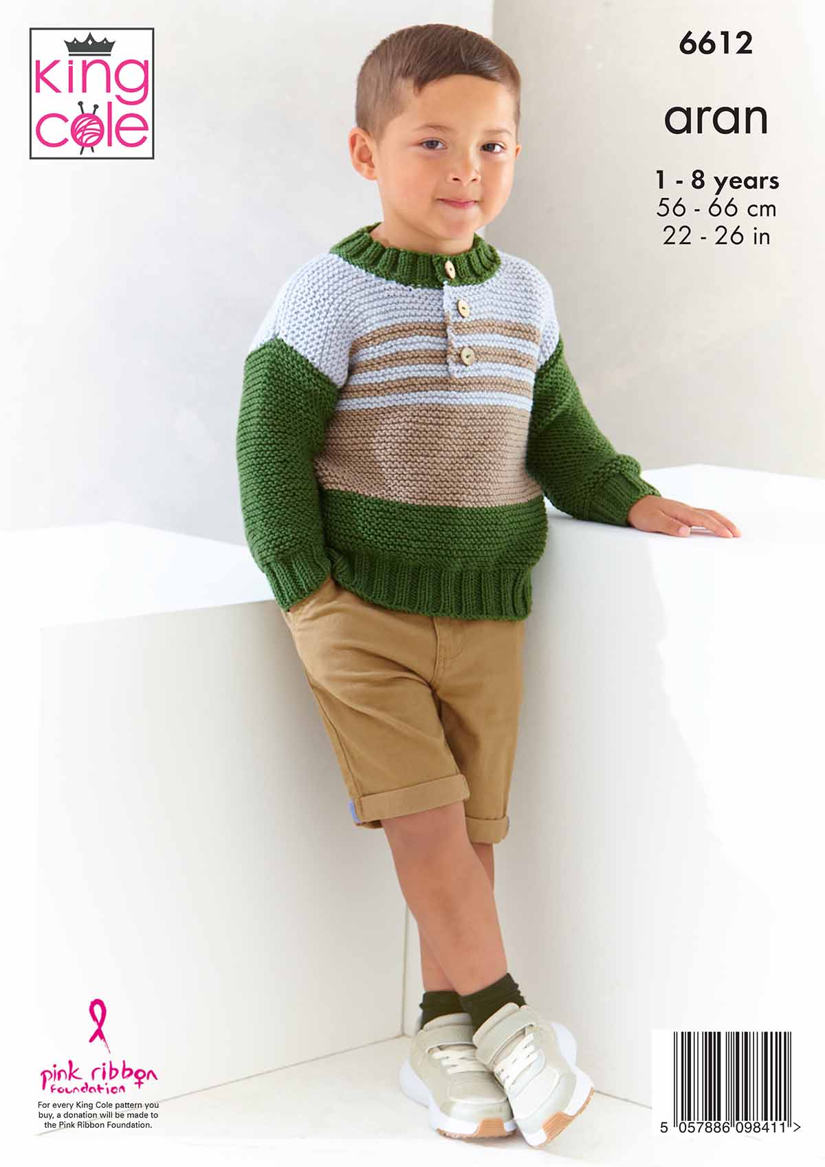 king-cole-6612-strickanleitung-pullover-m-tze-aran image 2