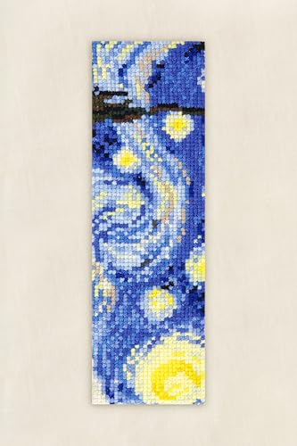 dmc-sternennacht-van-gogh-kreuzstich-lesezeichen-aida image 4