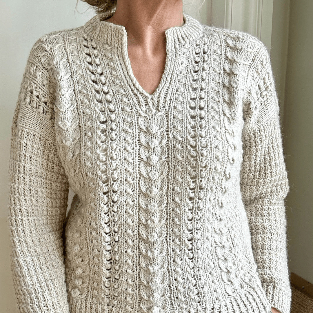 hobbii-anleitungen-coco-swirl-pullover-strickanleitung-s-xl image 2