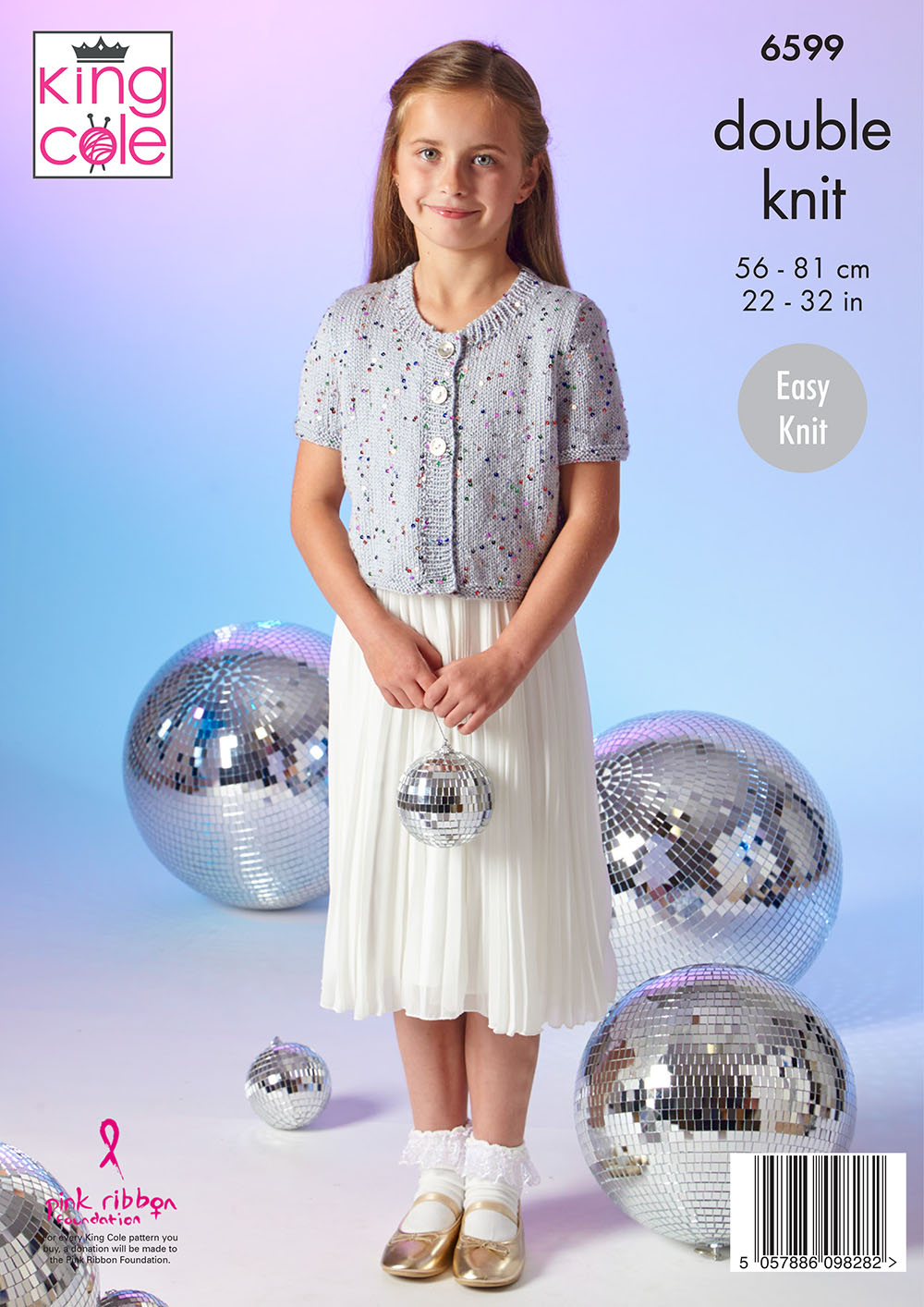 king-cole-patterns-cardigan-6599-strickanleitung-dazzle-dk image 2
