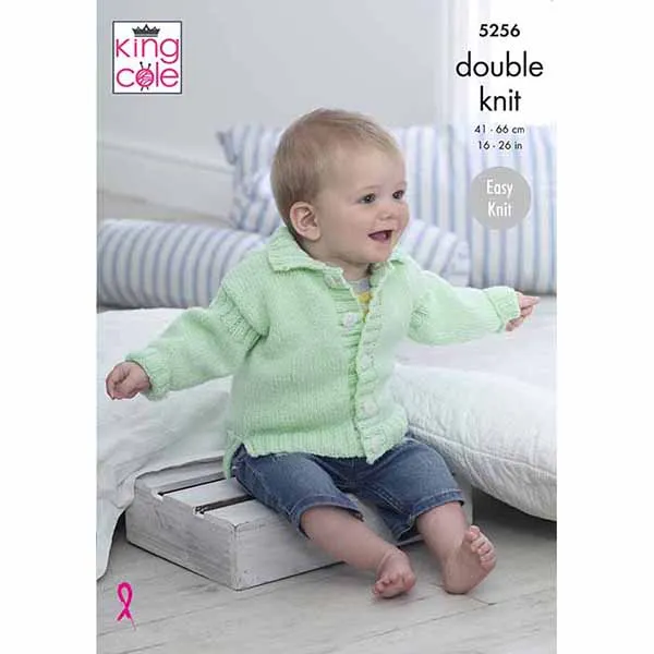 king-cole-5256-jacken-strickanleitung-big-value-baby-dk image 1