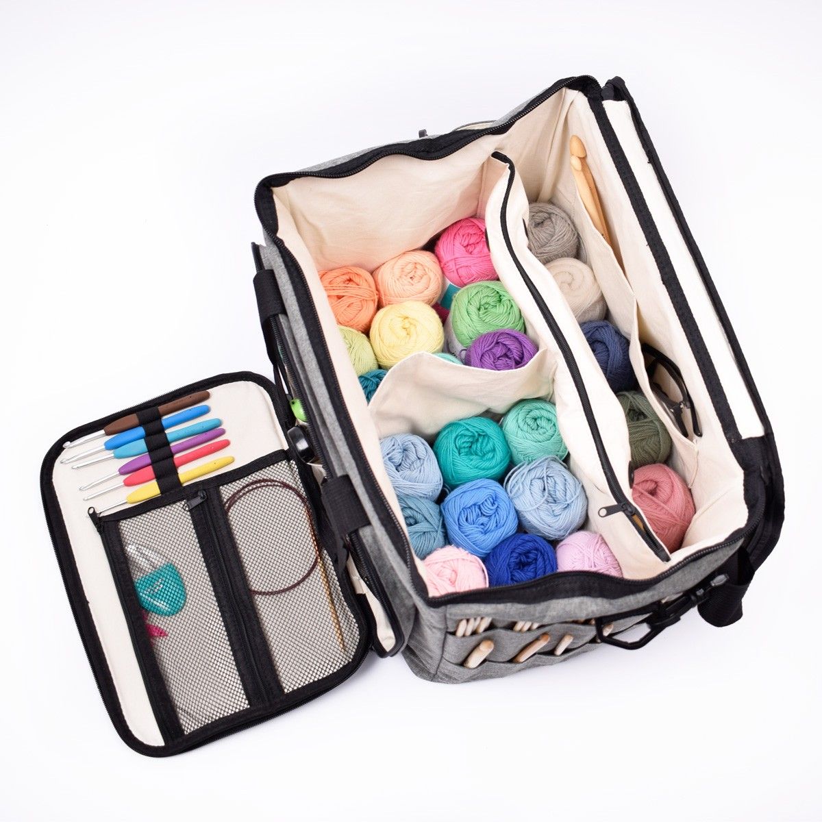 hobbii-zubeh-r-die-ultimative-handarbeitstasche-stricktasche-dunkelgrau image 8