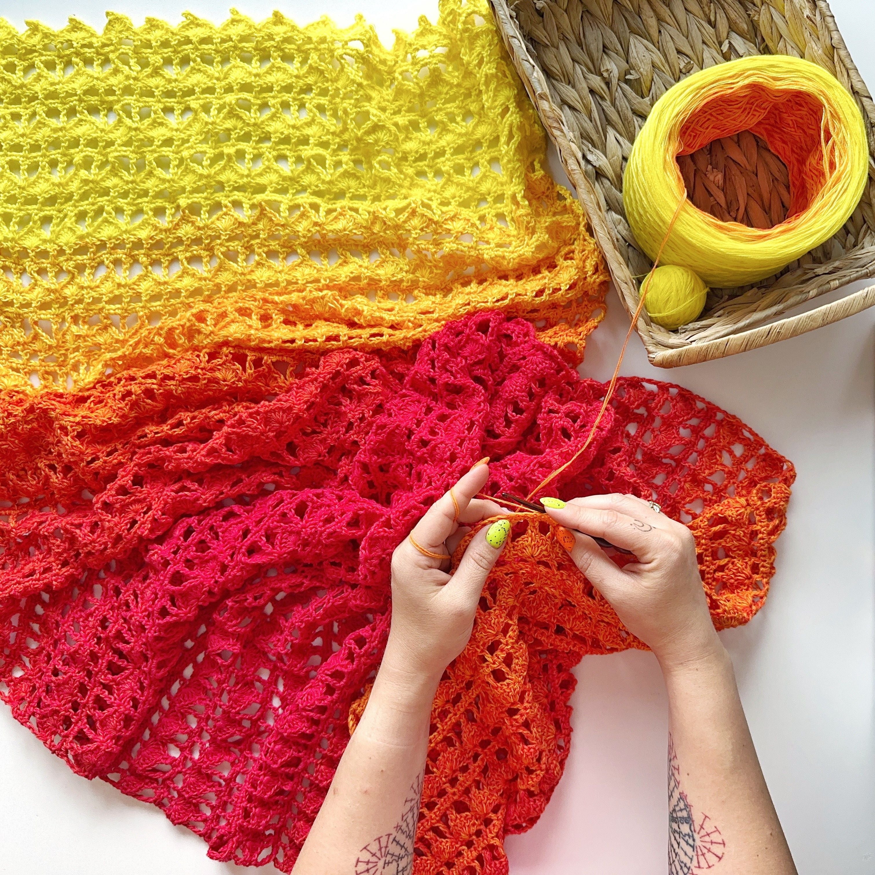 hobbii-velca-tuch-strickanleitung-one-size-mit-flammenmuster image 4