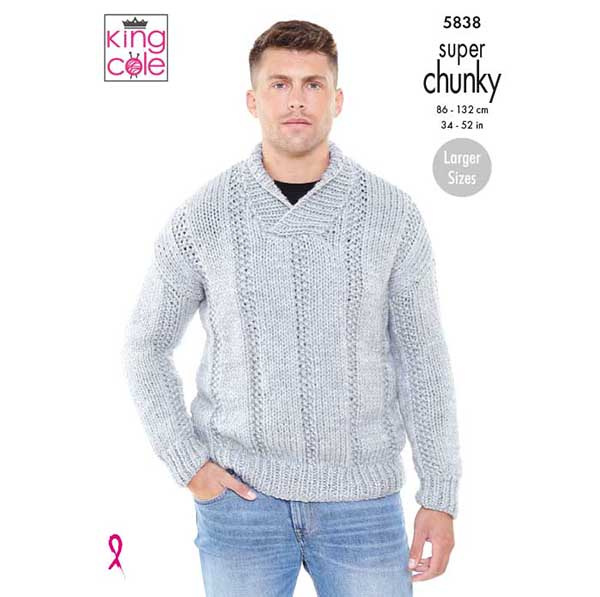 king-cole-5838-big-value-super-chunky-pullover-anleitung image 1