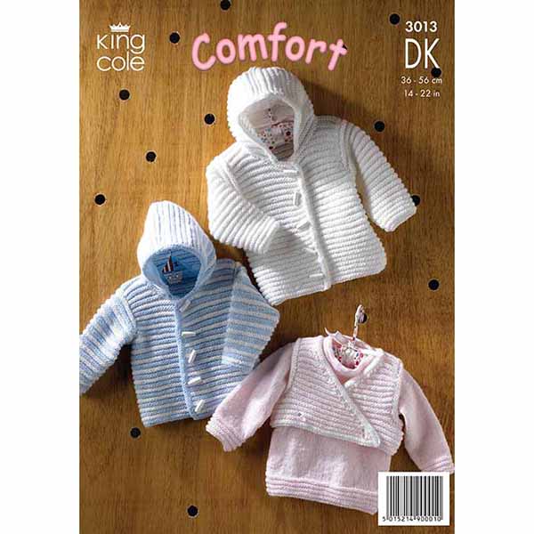 king-cole-3013-jacke-strickanleitung-comfort-dk image 2