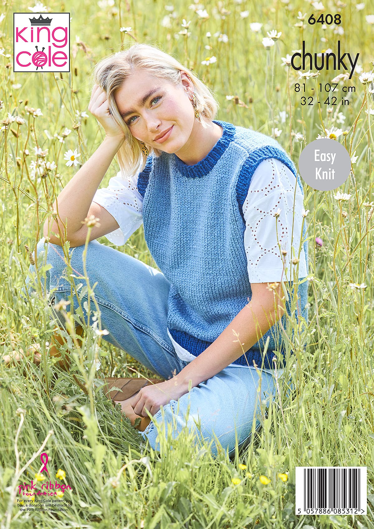 king-cole-6408-strickanleitung-pullover-top-dalesway-chunky image 2