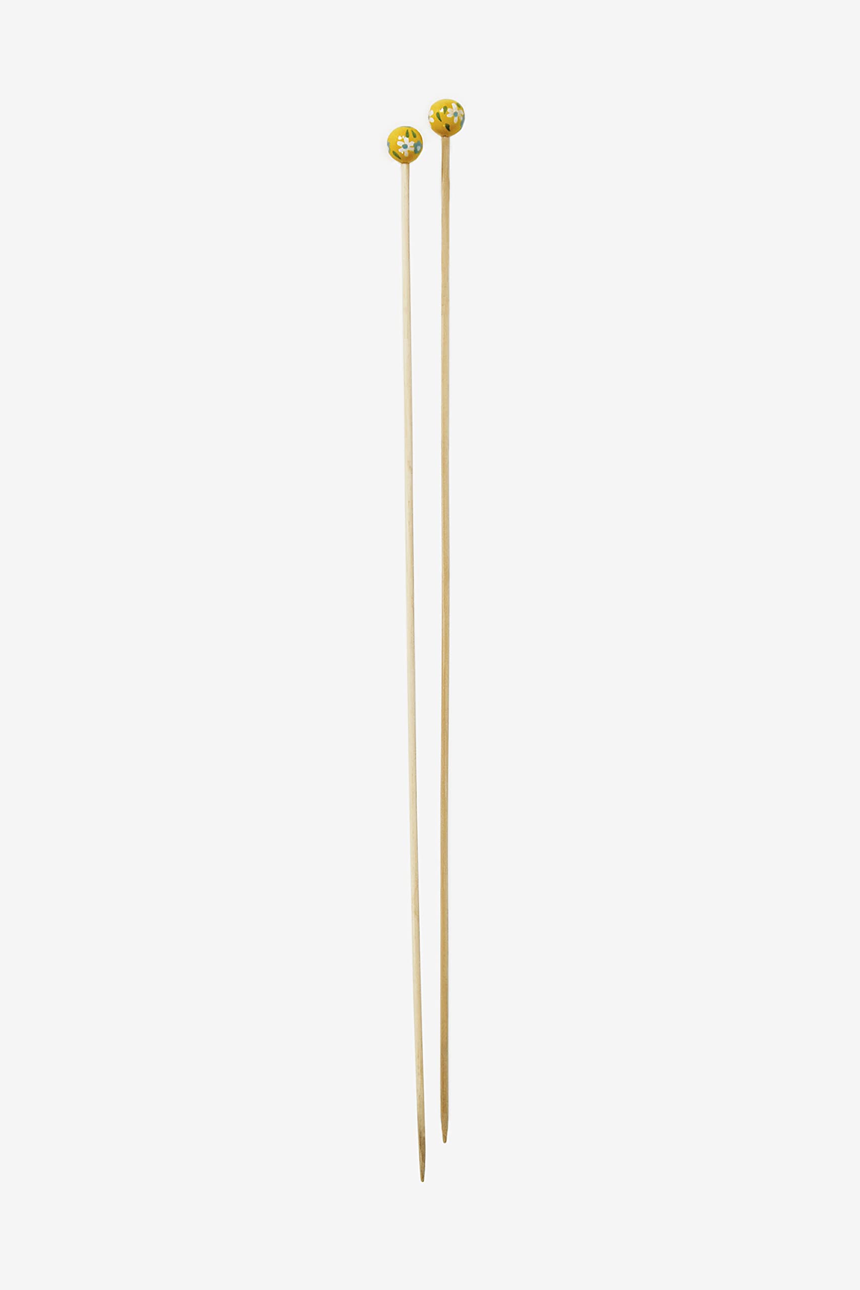 dmc-bambus-stricknadeln-40-cm-gr-e-3-gelb image 1