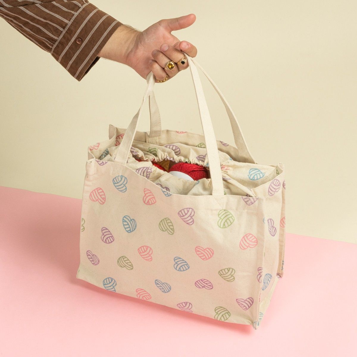 hobbii-zubeh-r-canvas-shopper-kordel-hearts-baumwolle image 5