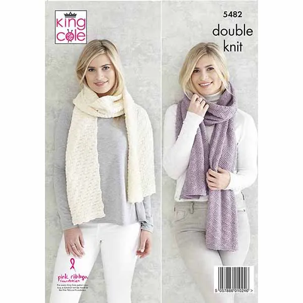 king-cole-5482-strickanleitung-m-tze-schal-tuch-subtle-drifter-dk image 1